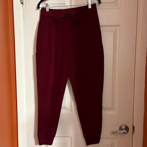Wine High Waisted Joggers